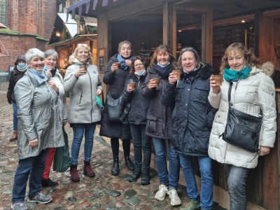 Weihnachtsmarkt in L�beck