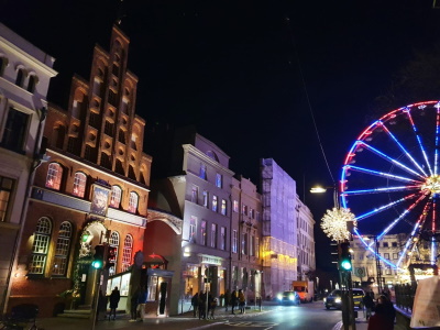 Weihnachtsmarkt in L�beck